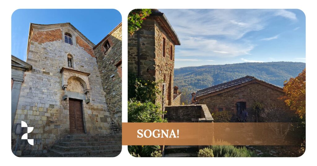 SOGNA! Escursione sui colli di Badia a Ruoti con visita all’abbazia  Domenica 24 novembre 2024 